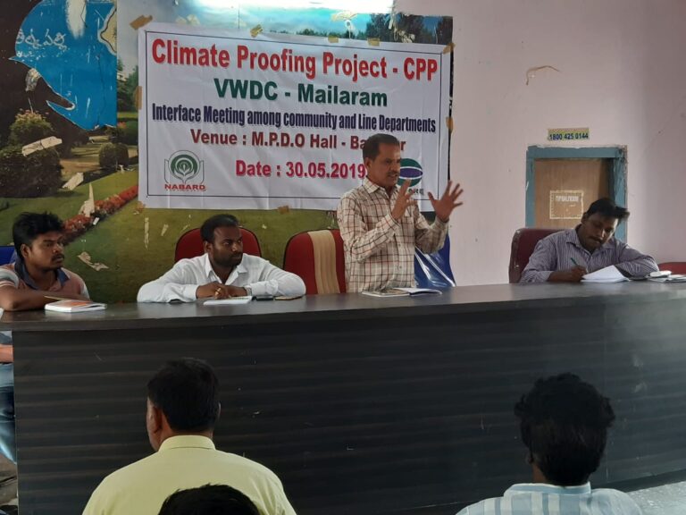 Climate Proofing Project and community interface meeting